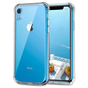 Apple iPhone XR Back Cover Transparent Extra Bumper Anti Shock Soft Crystal Clear Case For Apple iPhone XR