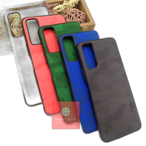 Vivo Y12s Back Cover Leather Soft Color Full Silicon Cover For Boys