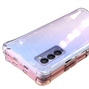 Tecno Camon 18T Back Cover Transparent Extra Bumper Anti Shock Soft Crystal Clear Case For Camon 18T
