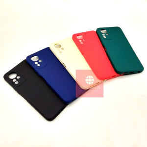 Infinix Note 11 Back Cover Multicolour Soft Plain Camera Protection Note 11 Cover For Boys