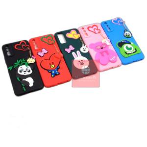 Vivo Y20 Back Cover Hello Kitty Braslate Chain Soft Y20 Case For Girls