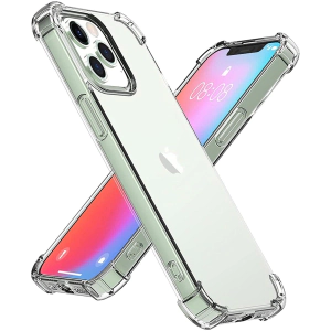 Apple iPhone 13 Pro Back Cover Transparent Extra Bumper Anti Shock Soft Crystal Clear Case For Apple iPhone 13 Pro