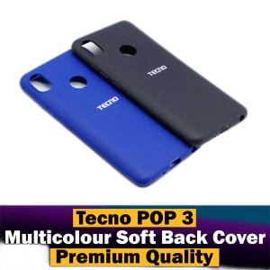 Tecno Pop 3 Back Cover Soft Silicon Multicolour Pop 3 Case For Boys