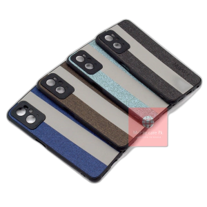 Realme 9i Back Cover Double Colour Leather Type Soft 9i Case For Boys