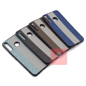 Infinix Hot 8 Back Cover Double Colour Leather Type Soft Hot 8 Case For Boys