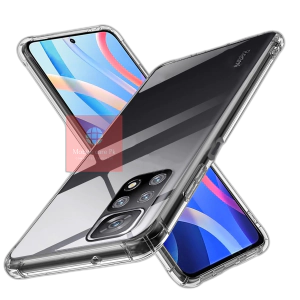 Xiaomi Redmi Note 11 Back Cover Transparent Extra Bumper Anti Shock Soft Crystal Clear Case For Xiaomi Redmi Note 11