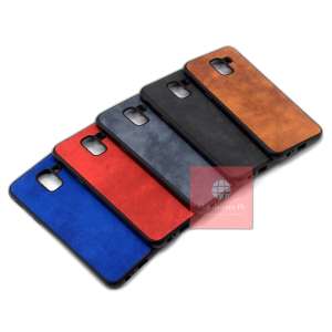 Samsung Galaxy J6 Back Cover Leather Type Soft Galaxy J6 Case For Boys
