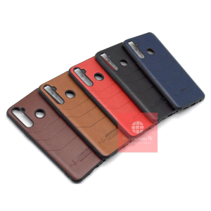 Realme 5 Back Cover Back Cover Leather Type Soft Realme 5 Case For Boys