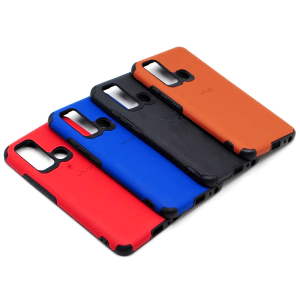 Vivo Y30 Back Cover Leather Type Soft Y30 Case For Boys