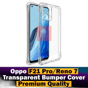 Oppo Reno 7 Back Cover Transparent Extra Bumper Anti Shock Soft Crystal Clear Case For Oppo Reno 7