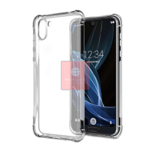 Sharp Aquos R2 Back Cover Transparent Extra Bumper Anti Shock Soft Crystal Clear Case For Aquos R2