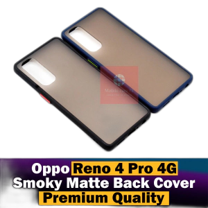 Oppo Reno 4 Pro 4G Back Cover Smoky Matte Armor Reno 4 Pro Case For Boys