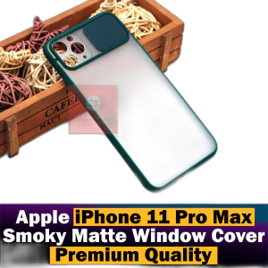 Apple iPhone 11 Pro Max Back Cover Smoky Matte Window Shutter iPhone 11 Pro Max Case For Boys