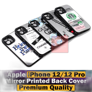 Apple iPhone 12 Pro Back Cover Mirror Style Printed Case iPhone 12 Pro For Boys
