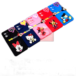 Oppo Reno 7 Back Cover Hello Kitty Braslate Chain Soft Reno 7 Case For Girls