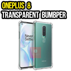 OnePlus 8 Back Cover Transparent Extra Bumper Anti Shock Soft Crystal Clear Case For OnePlus 8