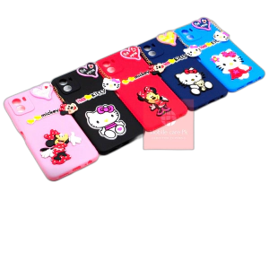 Vivo Y15s Back Cover Hello Kitty Braslate Chain Soft Y15s Case For Girls