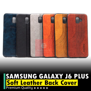 Samsung Galaxy J6 Plus Back MultiCover Soft Leather Galaxy J6 Plus Case For Boys