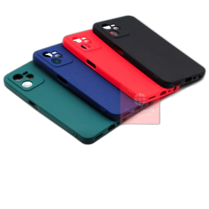 Realme C35 Back Cover Multicolour Soft Plain C35 Cover For Boys