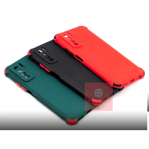 Tecno Camon 17 Pro Back Cover Multicolour Soft Plain Bumper Cover For Tecno Camon 17 Pro - Camera Protection