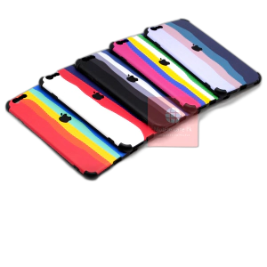 Apple iPhone 6 Plus Back Cover Rainbow Bumper Camera Protection Cover For iPhone 6 Plus