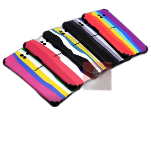 Samsung Galaxy J6 Plus Back Cover Rainbow Bumper Camera Protection Cover For Samsung J6 Plus