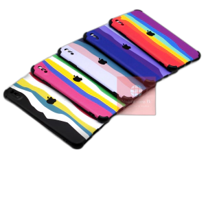 Apple iPhone XS Max Back Cover Rainbow Bumper Camera Protection Cover For iPhone XS Max