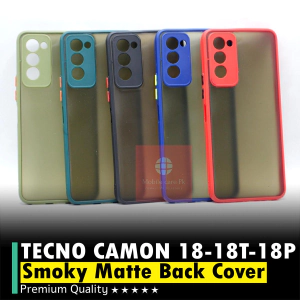 Tecno Camon 18P Back Cover Smok Matte Armor Defender Case Camera Protection Cover For Tecno Camon 18P