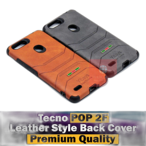 Tecno Pop 2F Back Cover Soft Leather Case For Tecno Pop 2F