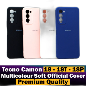 Tecno Camon 18T Back Cover Soft Stylish Camera Protection Cover For Tecno Camon 18T