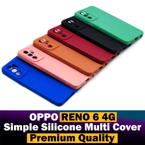 Oppo Reno 6 4G Back Cover Simple Colour Soft Camera Protection Cover For Oppo Reno 6 4G