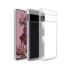 Google Pixel 7 Back Cover Transparent Soft Crystal Clear Case For Google Pixel 7 - Anti Shock
