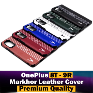 OnePlus 9R Back Cover Premium Quality Soft Leather Markhor Style Case For OnePlus 9R