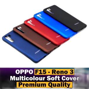Oppo Reno 3 Back Cover Multicolour Soft Silicone Case For Oppo Reno 3