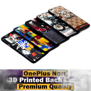 OnePlus Nord Back Cover Multicolour 3D Printed Design Case For OnePlus Nord