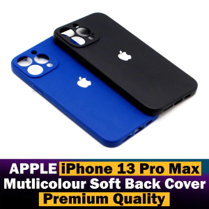 Apple iPhone 13 Pro Max Back Cover Soft Silicon Multicolour Case For Apple iPhone 13 Pro Max