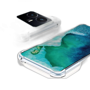 Vivo Y22s Back Cover Transparent Extra Bumperx Soft Crystal Clear Case For Vivo Y22s - Anti Shock