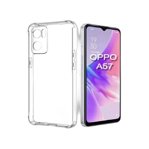 Oppo A57 4G Back Cover Transparent Extra Bumper Soft Crystal Clear Case For Oppo A57 4G - Anti Shock
