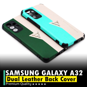 Samsung Galaxy A32 Back Cover Soft Dual Leather Case For Samsung Galaxy A32