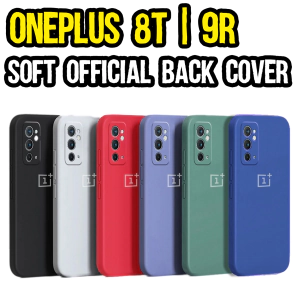 OnePlus 9R Official Logo Silicon Case - Official Case {Multi Colors} For OnePlus 9R
