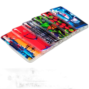 Vivo Y19 Back Cover Multicolour Soft Silicon Printed Case For Vivo Y19