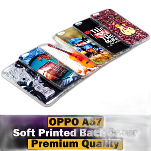 Oppo A57 Back Cover Multicolour Soft Silicon Printed Case For Oppo A57