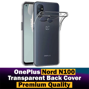 OnePlus Nord N100 Back Cover Transparent Soft Crystal Clear Case For OnePlus Nord N100
