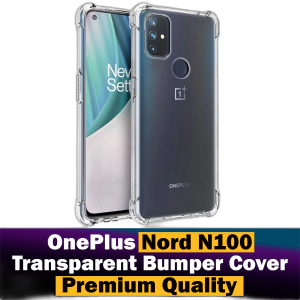 OnePlus Nord N100 Back Cover Transparent Extra Bumper Anti Shock Soft Crystal Clear Case For OnePlus Nord N100