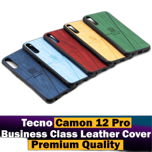 Tecno Camon 12 Pro Back Cover Premium Quality Business Class Leather Case For Tecno Camon 12 Pro