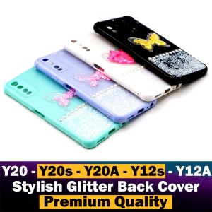 Vivo Y20A Back Cover Stylish Glitter Beauty Vivo Y20A Case For Girls