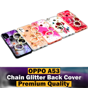 Oppo A53 Back Cover Chain Glitter Beauty Oppo A53 Case For Girls