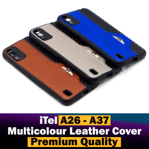 iTel A37 Back Cover Soft Leather Case For iTel A37