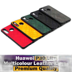 Huawei P30 Lite Back Cover Multicolour Leather Case For Huawei P30 Lite