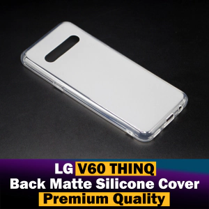 LG V60 ThinQ Back Matte Transparent Crystal Clear Case For LG V60 ThinQ